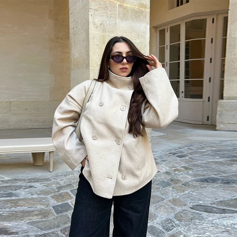 Chaqueta Clarissa con cuello alto
