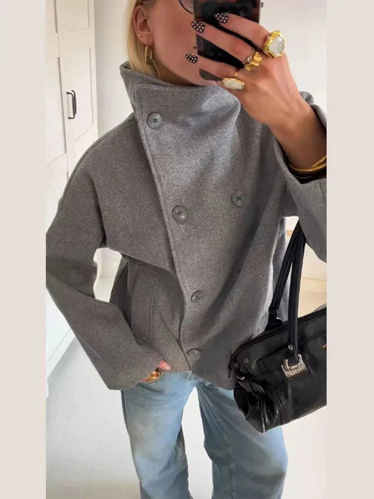 Chaqueta Clarissa con cuello alto