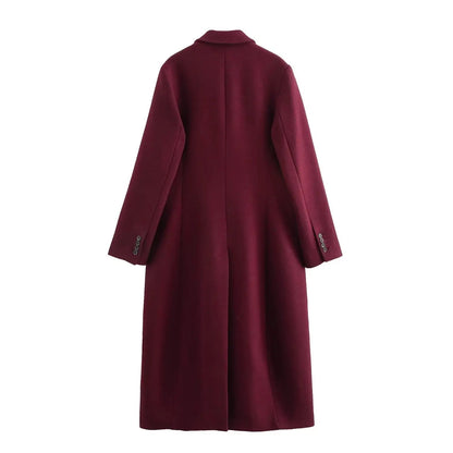 Diane Abrigo Maxi Cruzado Doble