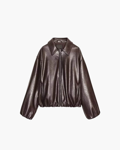Chaqueta de piel sintética Eleanor