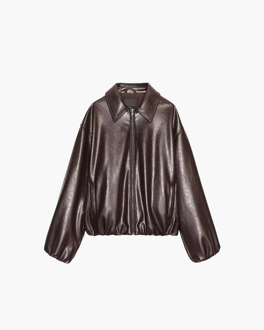 Chaqueta de piel sintética Eleanor