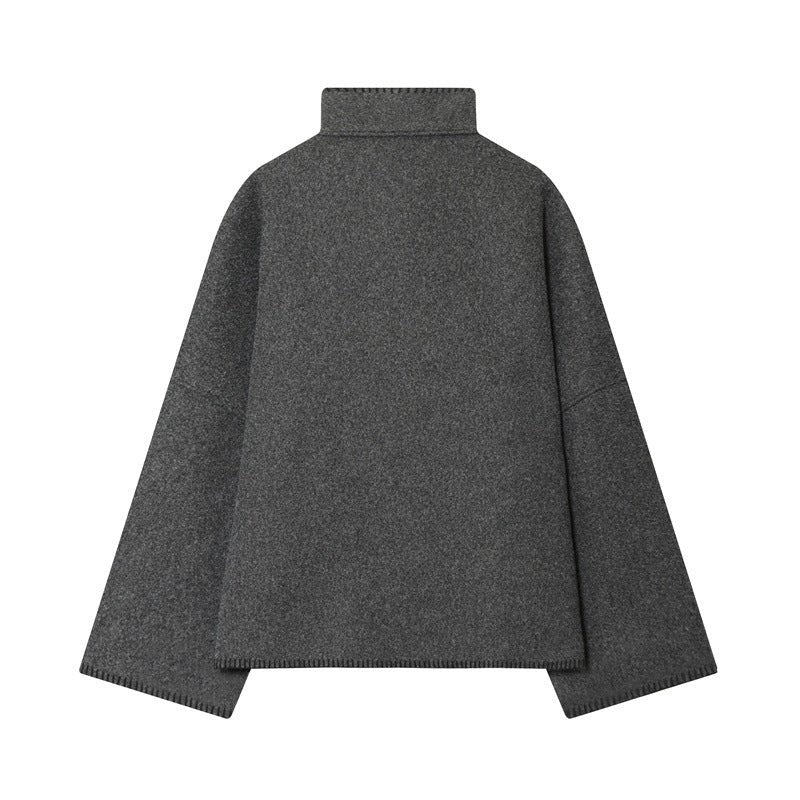 Chaqueta Emily de cuello alto con botones