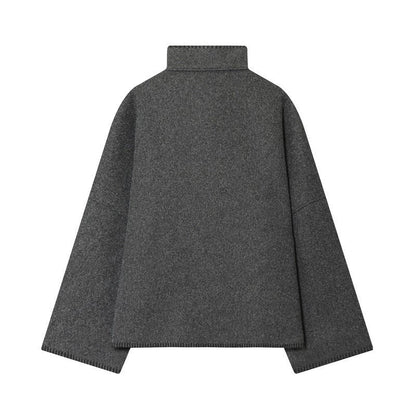 Chaqueta Emily de cuello alto con botones
