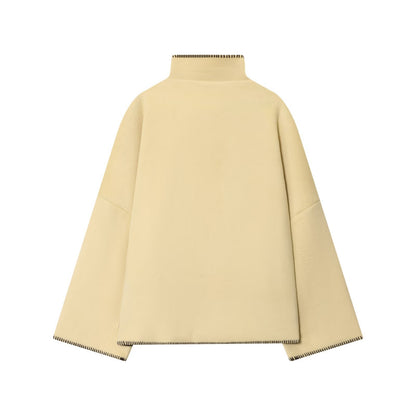 Chaqueta Emily de cuello alto con botones
