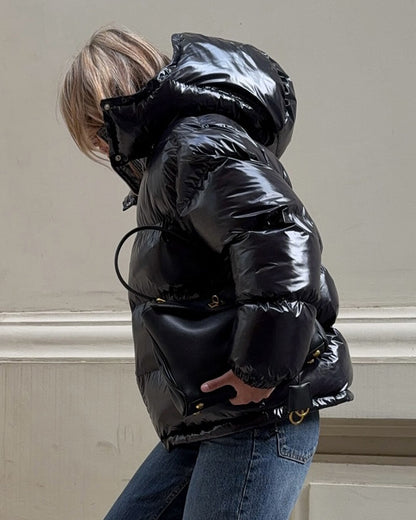 Chaquetón con capucha Geraldine