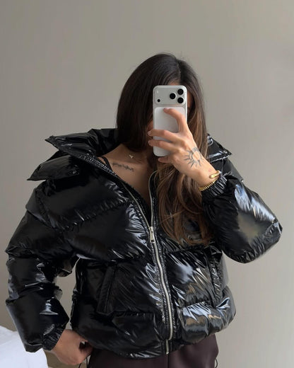Chaquetón con capucha Geraldine