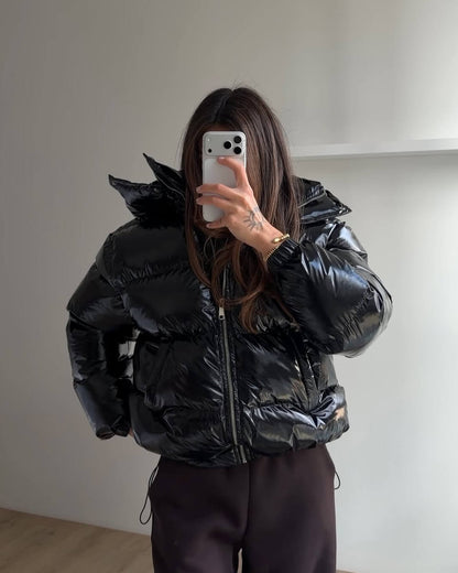 Chaquetón con capucha Geraldine