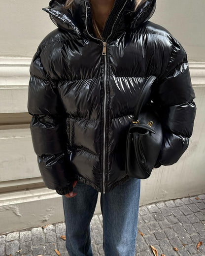 Chaquetón con capucha Geraldine