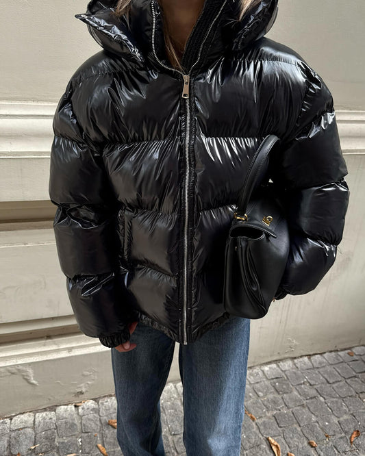 Chaquetón con capucha Geraldine