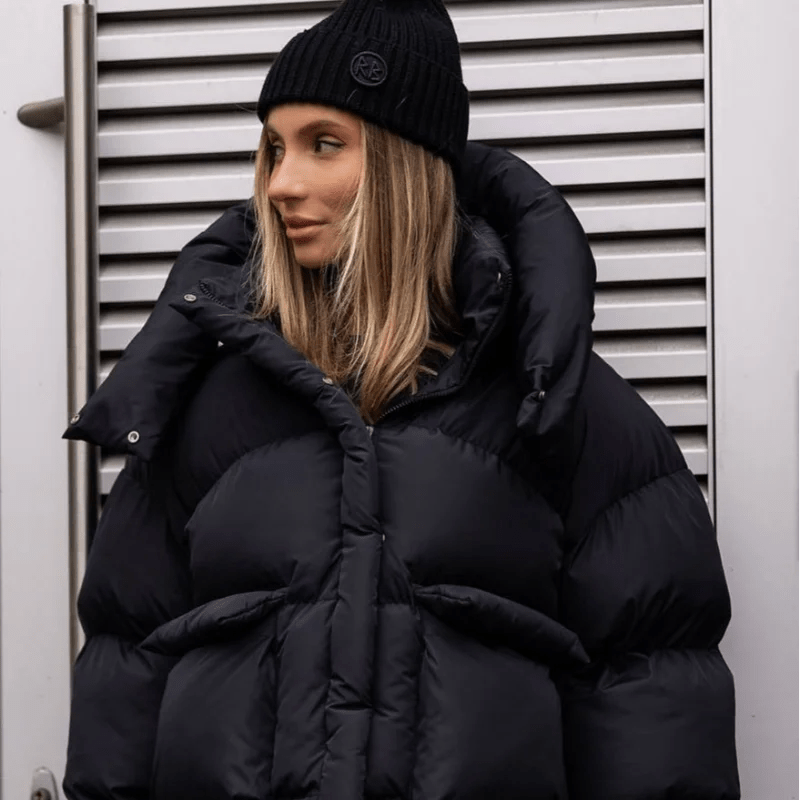 Chaqueta acolchada con capucha Janine