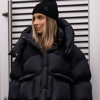 Chaqueta acolchada con capucha Janine