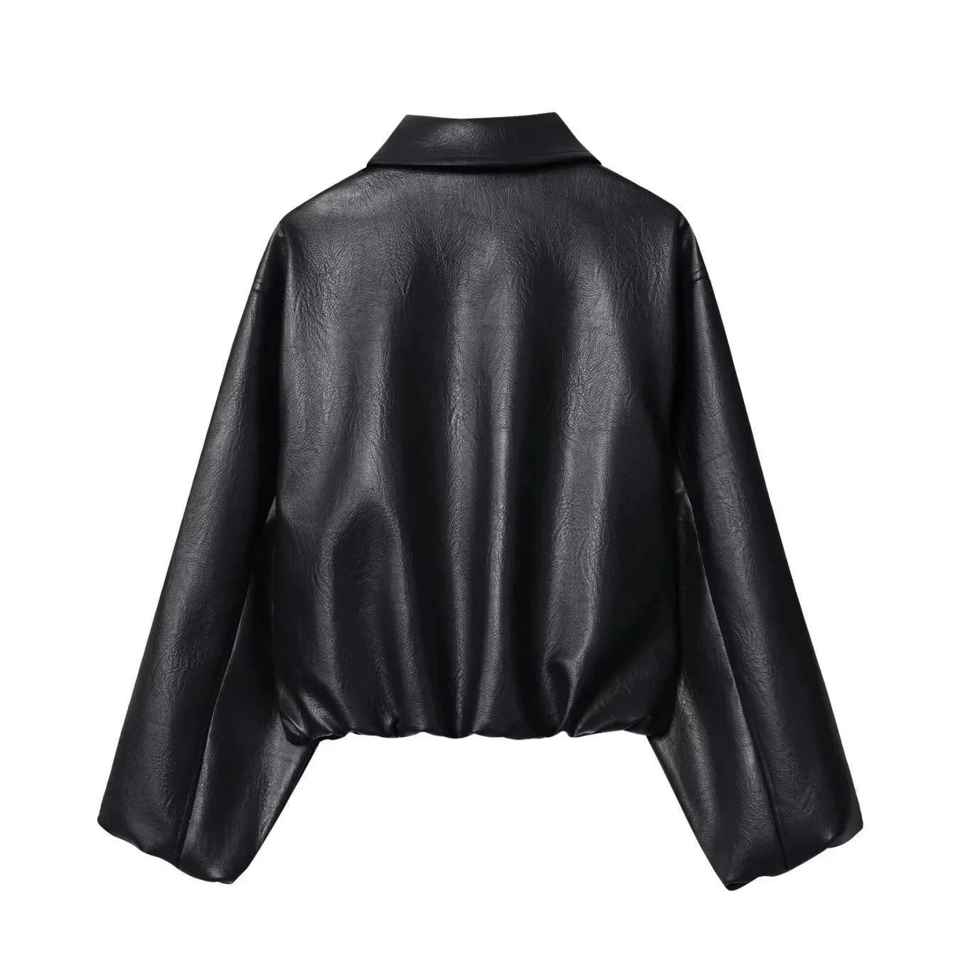 Chaqueta bomber de piel sintética Jenny