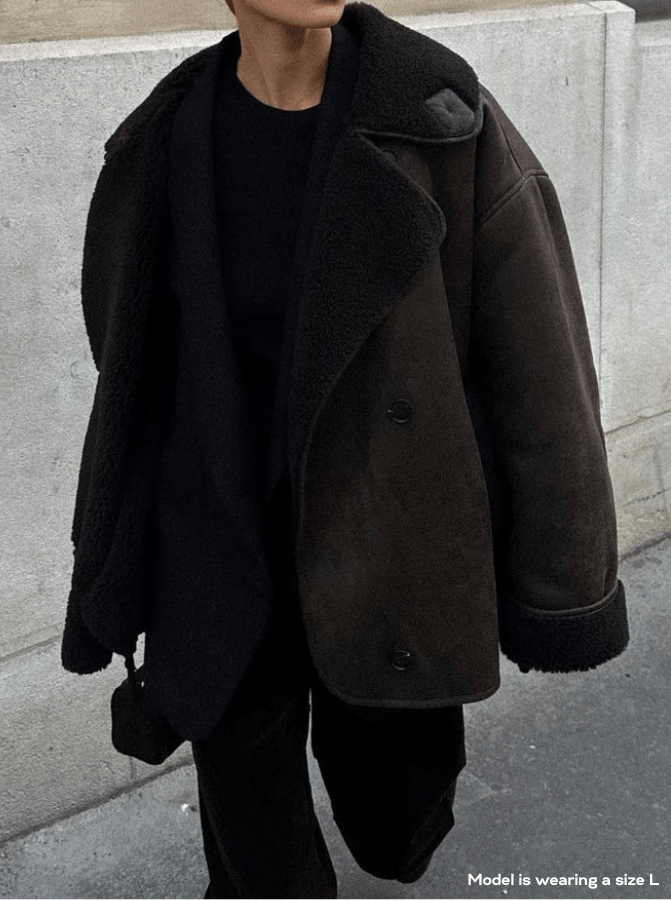 Chaqueta de piel sintética