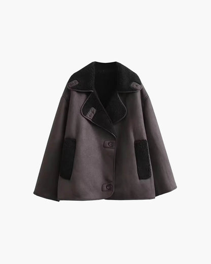 Chaqueta de piel sintética
