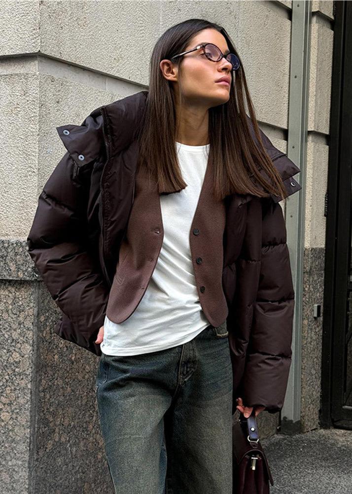 Chaquetón con capucha desmontable