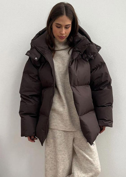 Chaquetón con capucha desmontable