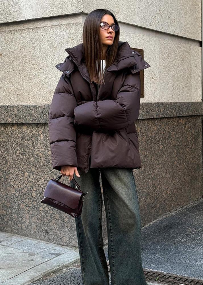 Chaquetón con capucha desmontable