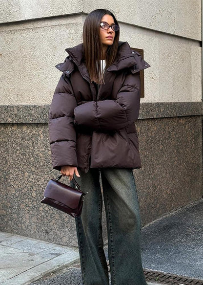 Chaquetón con capucha desmontable