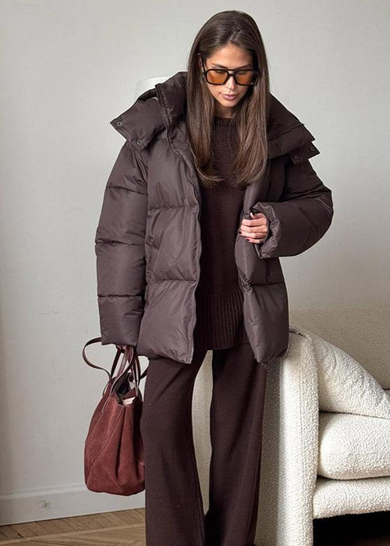Chaquetón con capucha desmontable