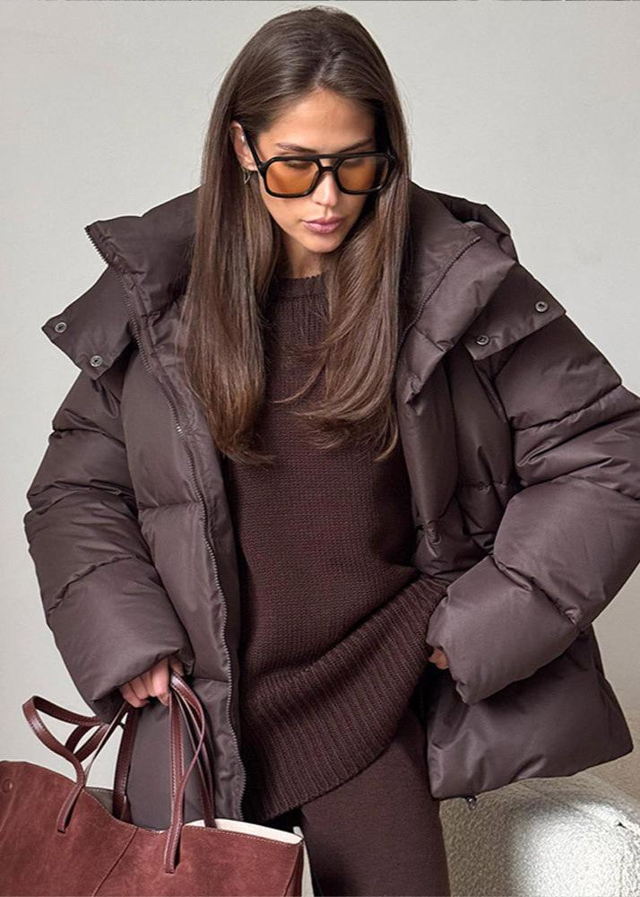 Chaquetón con capucha desmontable