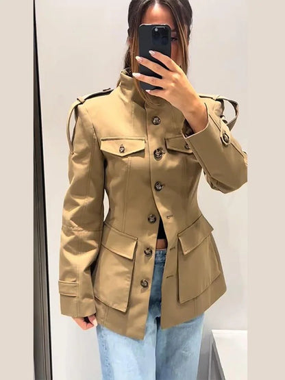Gabardina entallada Melinda