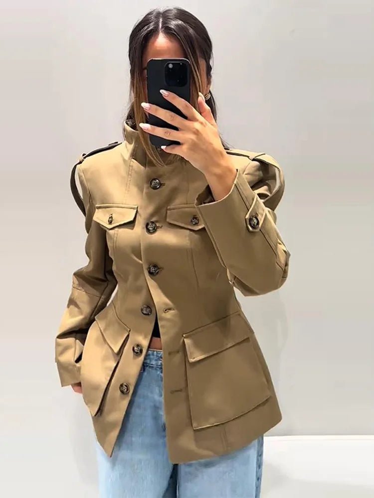 Gabardina entallada Melinda