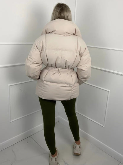 Chaqueta con cinturón Miranda