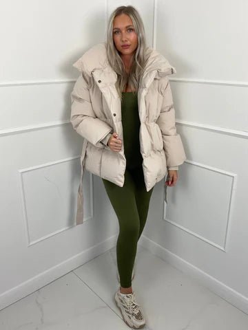 Chaqueta con cinturón Miranda