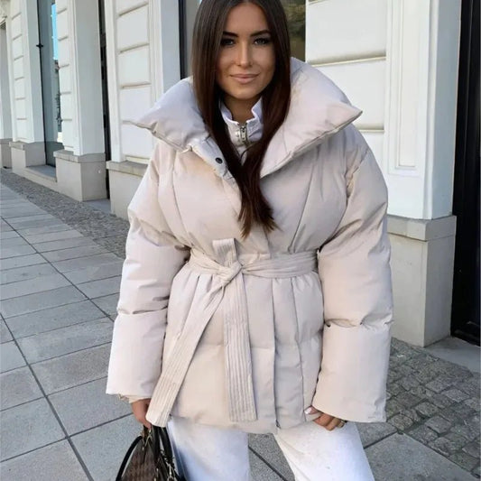 Chaqueta con cinturón Miranda