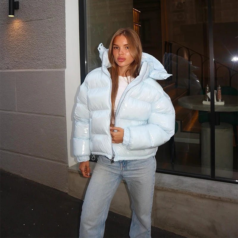 Chaqueta acolchada con capucha Nica