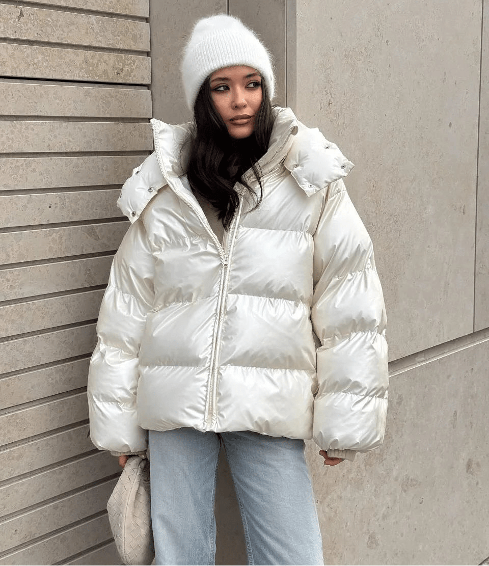 Chaqueta acolchada con capucha Nica