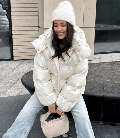 Chaqueta acolchada con capucha Nica