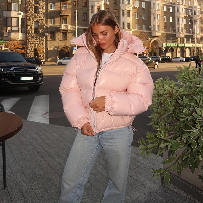 Chaqueta acolchada con capucha Nica