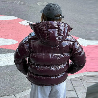 Chaqueta acolchada con capucha Nica