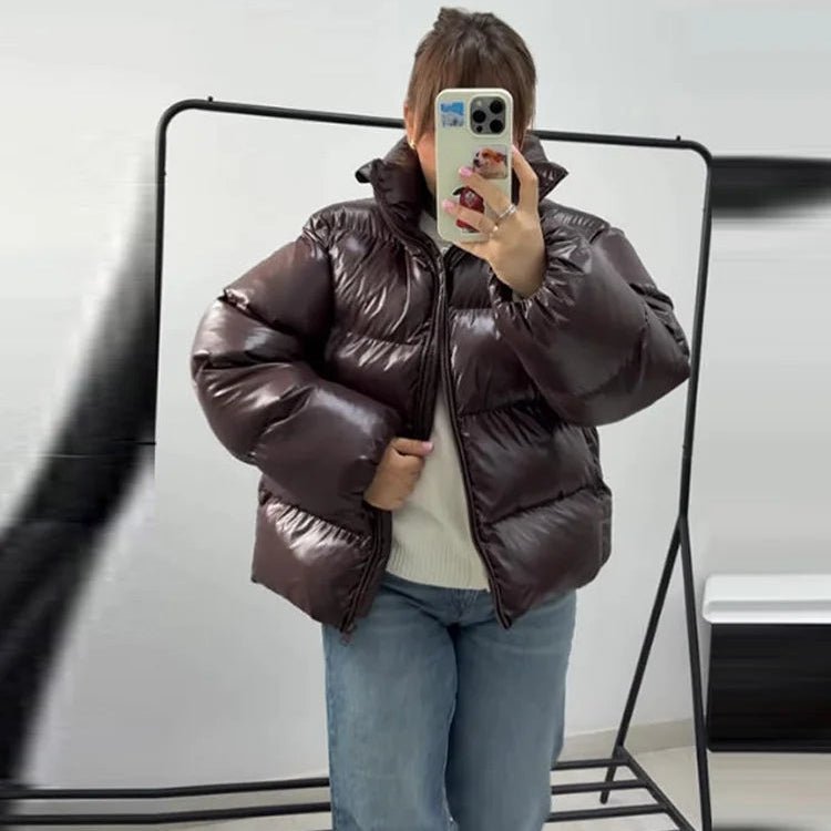 Chaqueta acolchada con capucha Nica