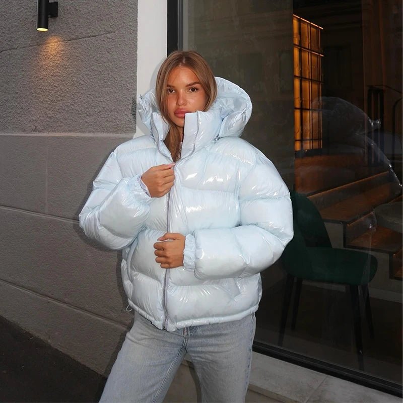 Chaqueta acolchada con capucha Nica