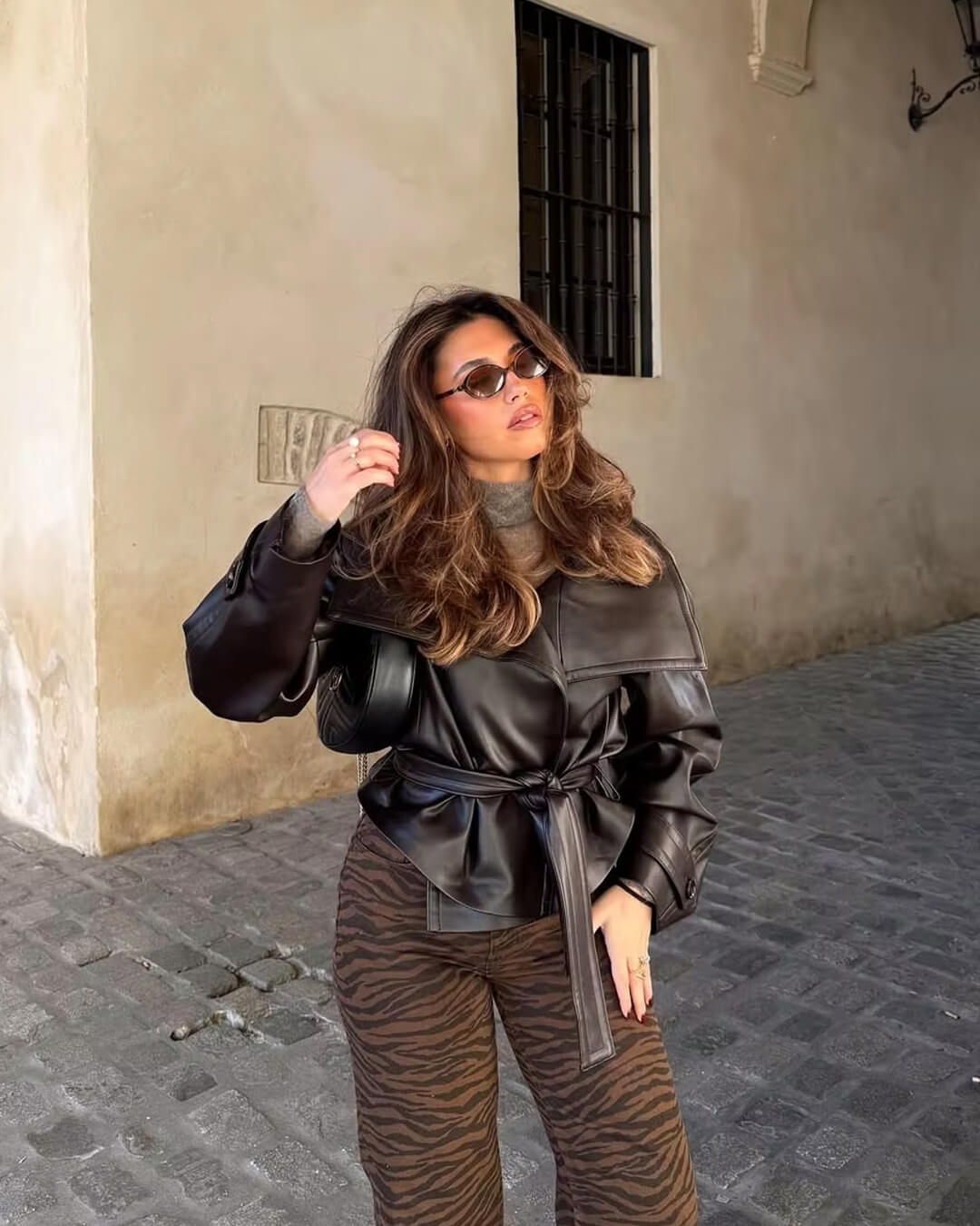 Chaqueta deCuero Nina