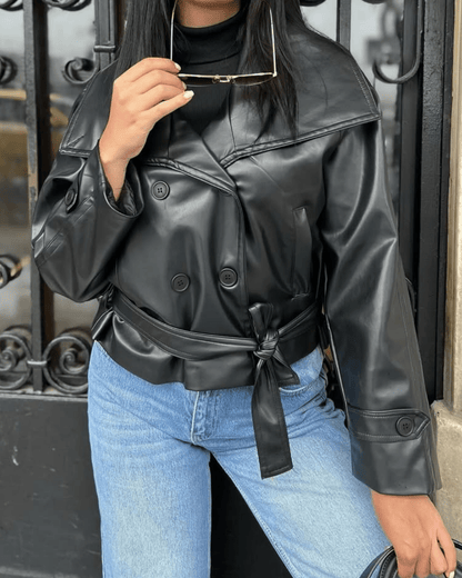 Chaqueta deCuero Nina