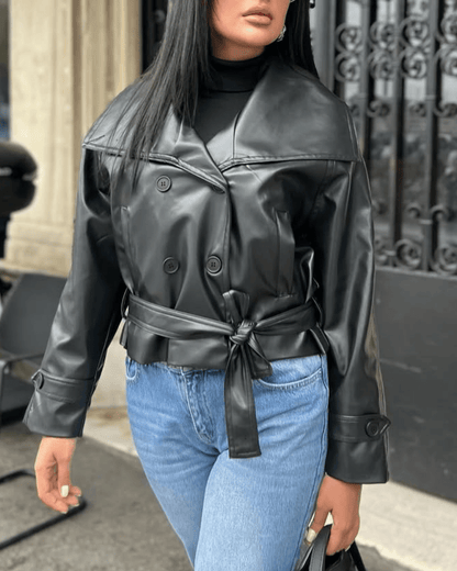 Chaqueta deCuero Nina