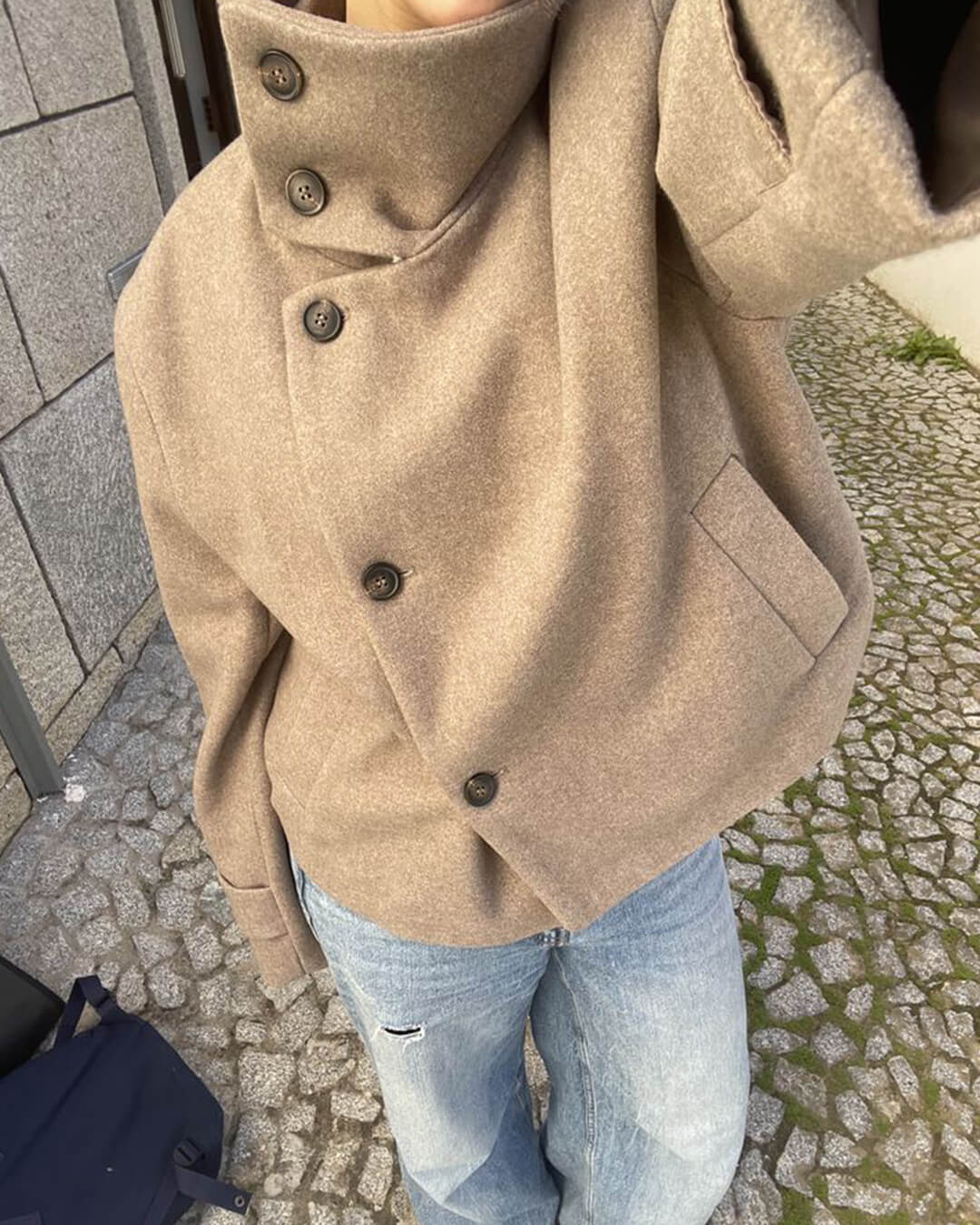 Chaqueta Ramona con cuello alto
