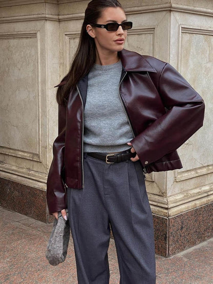 Chaqueta de cuero