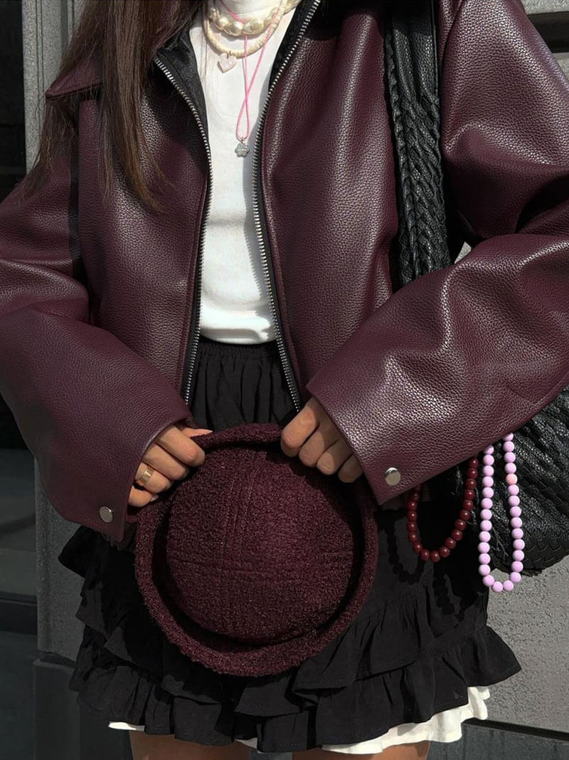 Chaqueta de cuero