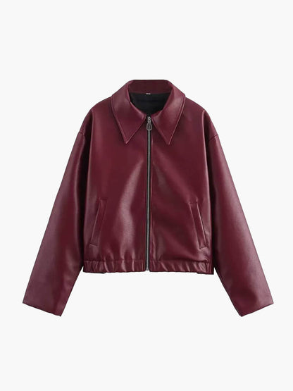 Chaqueta de cuero