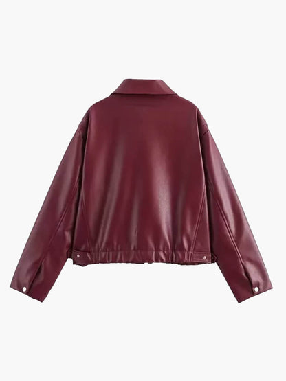 Chaqueta de cuero