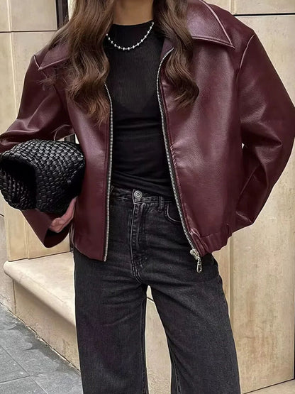 Chaqueta de cuero