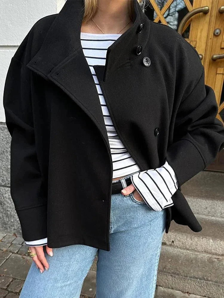 Chaqueta Rosalia con cuello alto
