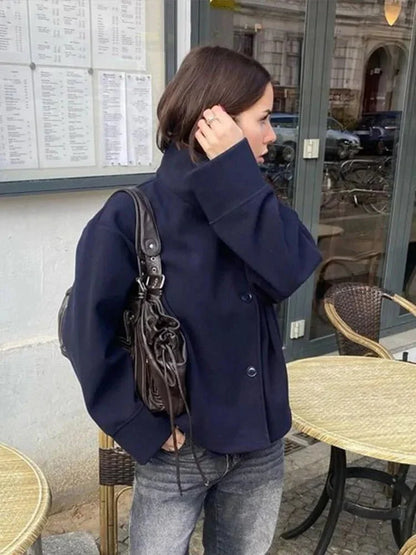 Chaqueta Rosalia con cuello alto