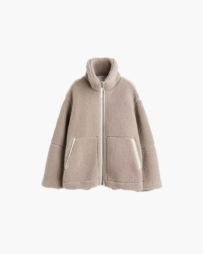 Chaqueta Teddy con Cremallera Susan