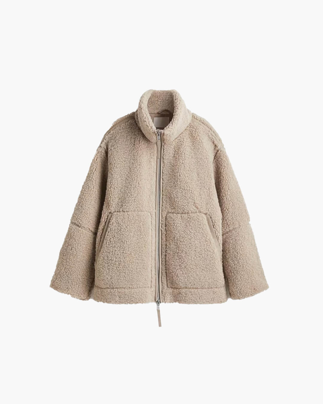 Chaqueta Teddy con Cremallera Susan