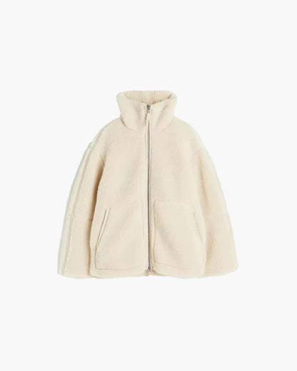 Chaqueta Teddy con Cremallera Susan